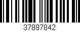 Código de barras (EAN, GTIN, SKU, ISBN): '37897842'