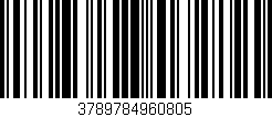 Código de barras (EAN, GTIN, SKU, ISBN): '3789784960805'