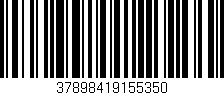 Código de barras (EAN, GTIN, SKU, ISBN): '37898419155350'
