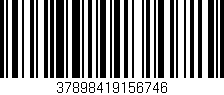 Código de barras (EAN, GTIN, SKU, ISBN): '37898419156746'