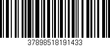Código de barras (EAN, GTIN, SKU, ISBN): '37898518191433'