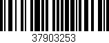 Código de barras (EAN, GTIN, SKU, ISBN): '37903253'