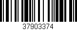Código de barras (EAN, GTIN, SKU, ISBN): '37903374'