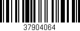 Código de barras (EAN, GTIN, SKU, ISBN): '37904064'