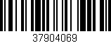 Código de barras (EAN, GTIN, SKU, ISBN): '37904069'