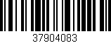 Código de barras (EAN, GTIN, SKU, ISBN): '37904083'