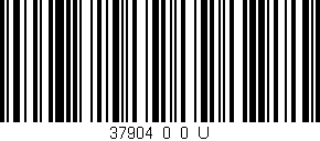 Código de barras (EAN, GTIN, SKU, ISBN): '37904_0_0_U'