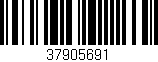 Código de barras (EAN, GTIN, SKU, ISBN): '37905691'