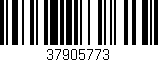 Código de barras (EAN, GTIN, SKU, ISBN): '37905773'