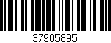 Código de barras (EAN, GTIN, SKU, ISBN): '37905895'