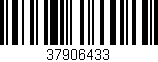 Código de barras (EAN, GTIN, SKU, ISBN): '37906433'