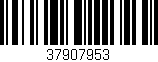 Código de barras (EAN, GTIN, SKU, ISBN): '37907953'