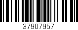Código de barras (EAN, GTIN, SKU, ISBN): '37907957'