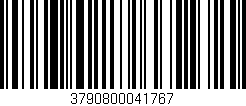 Código de barras (EAN, GTIN, SKU, ISBN): '3790800041767'
