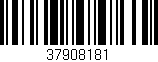 Código de barras (EAN, GTIN, SKU, ISBN): '37908181'