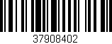Código de barras (EAN, GTIN, SKU, ISBN): '37908402'