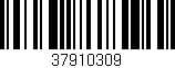 Código de barras (EAN, GTIN, SKU, ISBN): '37910309'