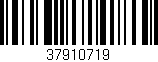 Código de barras (EAN, GTIN, SKU, ISBN): '37910719'