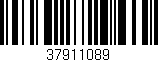 Código de barras (EAN, GTIN, SKU, ISBN): '37911089'