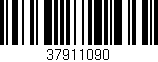 Código de barras (EAN, GTIN, SKU, ISBN): '37911090'