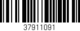 Código de barras (EAN, GTIN, SKU, ISBN): '37911091'
