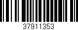 Código de barras (EAN, GTIN, SKU, ISBN): '37911353'