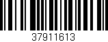 Código de barras (EAN, GTIN, SKU, ISBN): '37911613'
