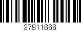 Código de barras (EAN, GTIN, SKU, ISBN): '37911666'