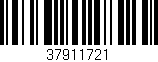 Código de barras (EAN, GTIN, SKU, ISBN): '37911721'