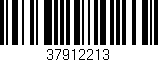 Código de barras (EAN, GTIN, SKU, ISBN): '37912213'