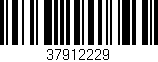 Código de barras (EAN, GTIN, SKU, ISBN): '37912229'