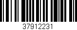 Código de barras (EAN, GTIN, SKU, ISBN): '37912231'