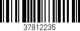Código de barras (EAN, GTIN, SKU, ISBN): '37912235'