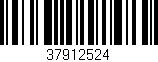 Código de barras (EAN, GTIN, SKU, ISBN): '37912524'