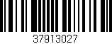 Código de barras (EAN, GTIN, SKU, ISBN): '37913027'