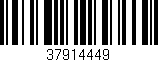 Código de barras (EAN, GTIN, SKU, ISBN): '37914449'