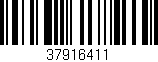 Código de barras (EAN, GTIN, SKU, ISBN): '37916411'