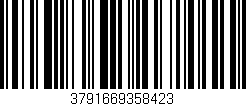 Código de barras (EAN, GTIN, SKU, ISBN): '3791669358423'