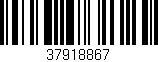 Código de barras (EAN, GTIN, SKU, ISBN): '37918867'