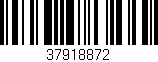 Código de barras (EAN, GTIN, SKU, ISBN): '37918872'
