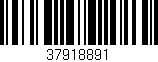 Código de barras (EAN, GTIN, SKU, ISBN): '37918891'