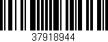 Código de barras (EAN, GTIN, SKU, ISBN): '37918944'