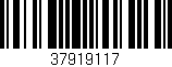 Código de barras (EAN, GTIN, SKU, ISBN): '37919117'