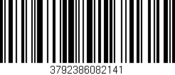 Código de barras (EAN, GTIN, SKU, ISBN): '3792386082141'