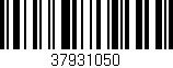 Código de barras (EAN, GTIN, SKU, ISBN): '37931050'
