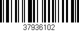 Código de barras (EAN, GTIN, SKU, ISBN): '37936102'