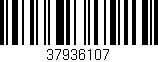 Código de barras (EAN, GTIN, SKU, ISBN): '37936107'