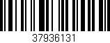 Código de barras (EAN, GTIN, SKU, ISBN): '37936131'