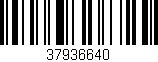 Código de barras (EAN, GTIN, SKU, ISBN): '37936640'