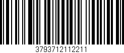 Código de barras (EAN, GTIN, SKU, ISBN): '3793712112211'